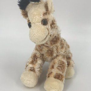 Aurora 9" Plush Giraffe Stuffed Animal Toy Jungle Spots